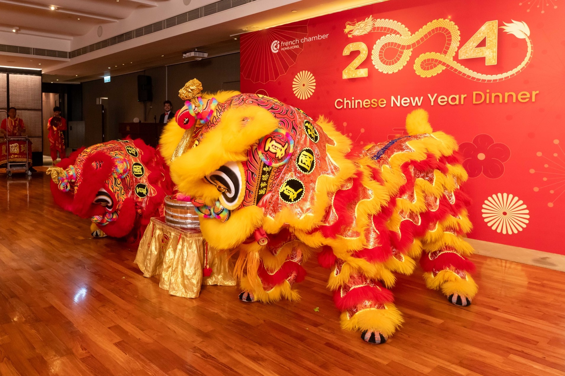 Chinese New Year Dinner 2024, Dragon year, French Chamber in Hong Kong, Ceicia