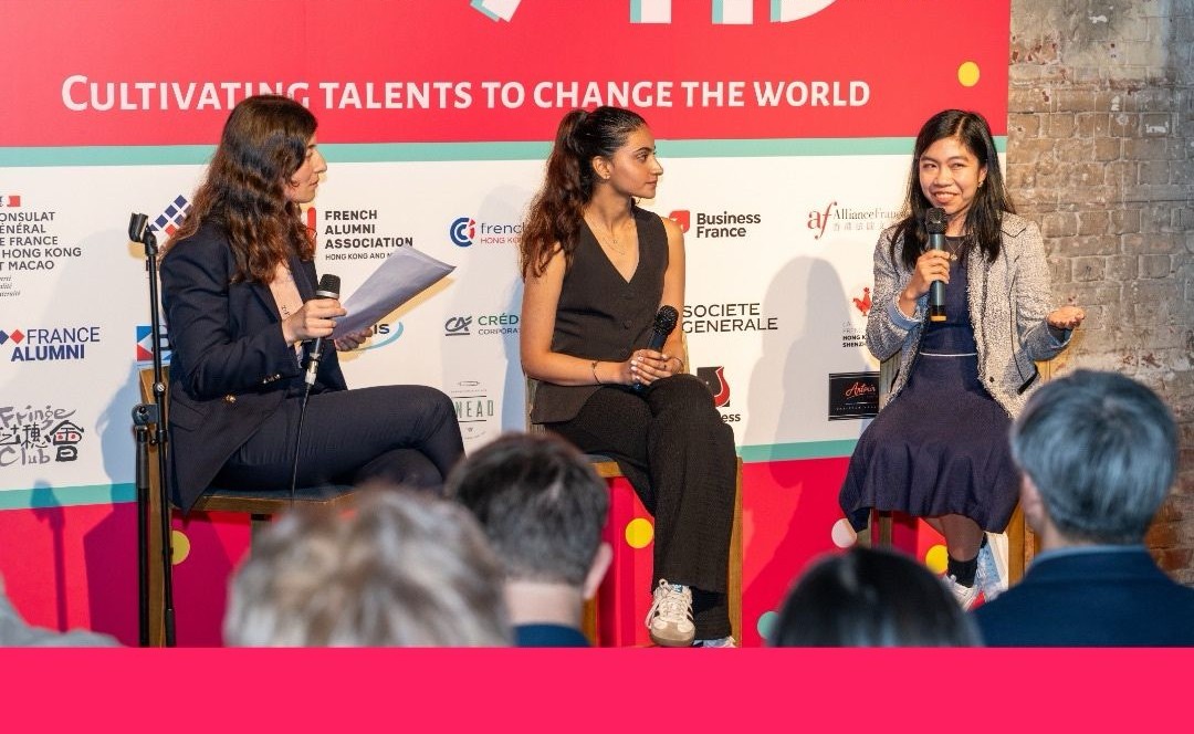 Ceicia joined The French Alumni Association in Hong Kong for the 25th anniversary. Our Founder Cécile Lammer was present