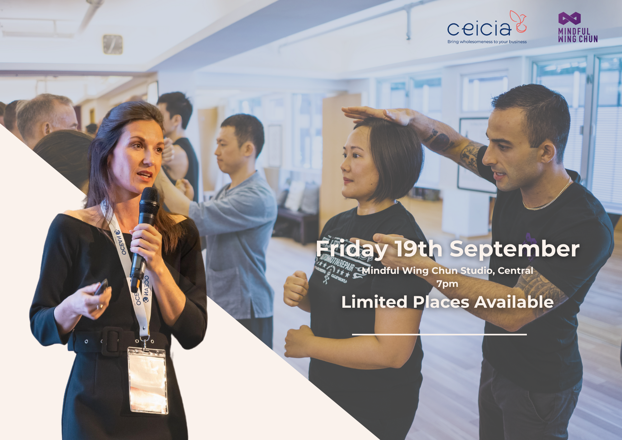 We provide mindful Emotional intelligence coaching Hong kong Cécile Lammer founder of Ceicia. Networking event in hong kong