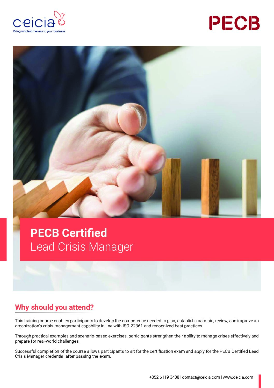 ISO 22361 PECB Certified Lead Crisis Manager 2026 Ceicia limited pdf